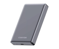 CANYON Powerbank OnPower 510 slim Magsafe 10000 mAh PD20W Grafitowy - 1320622 - zdjęcie 2